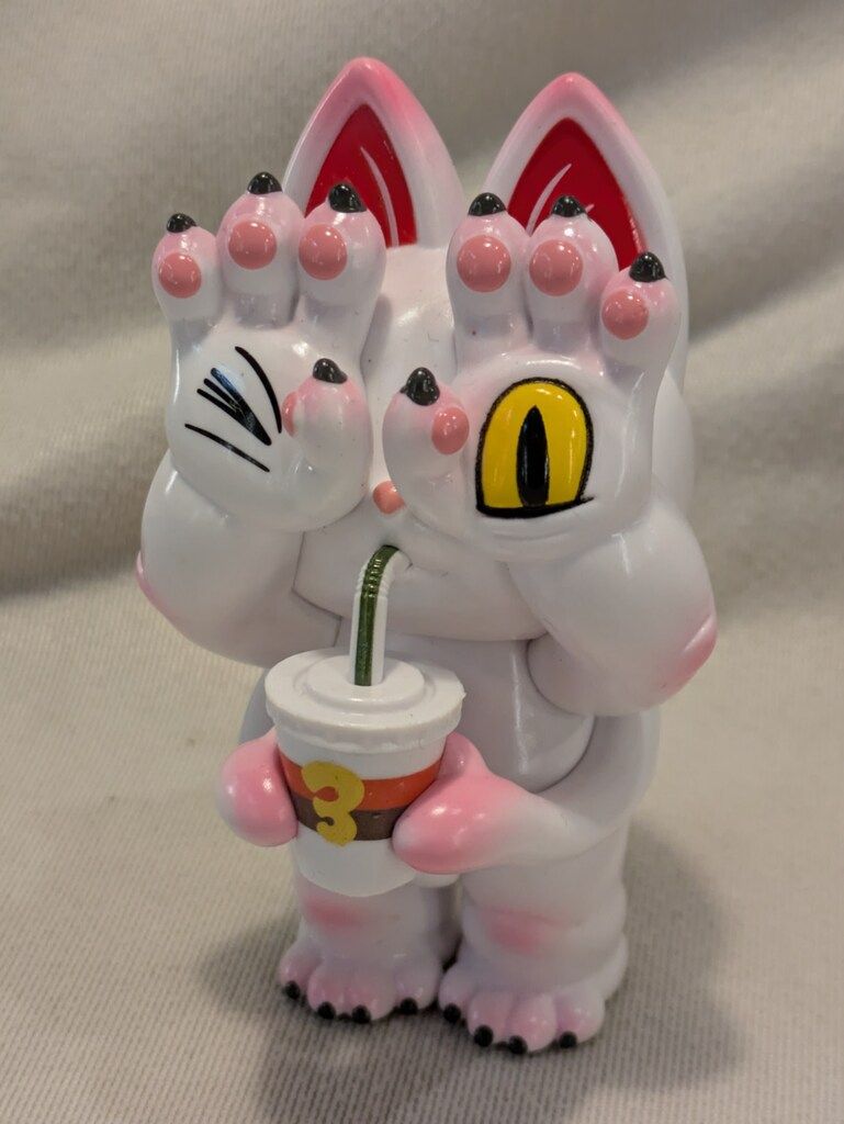 GRAPE BRAIN X EYE BOX TOY ジゴクネコおにぎり BLIND BOX DRINK
