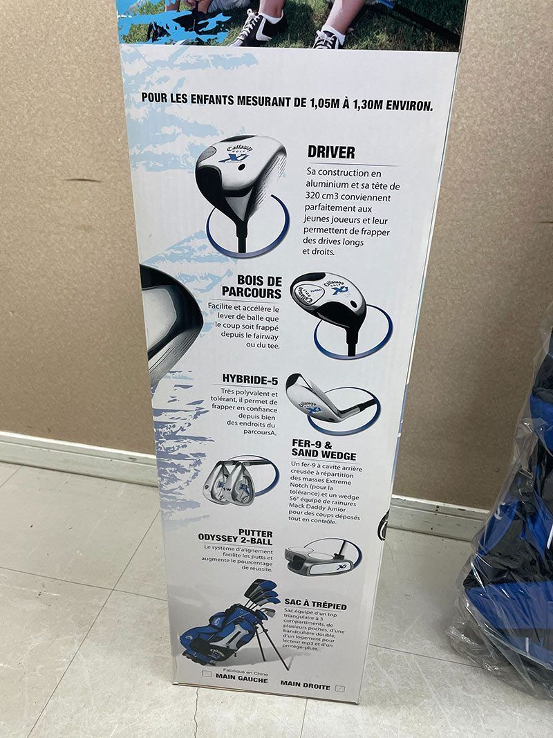 ジュニアセット Callaway