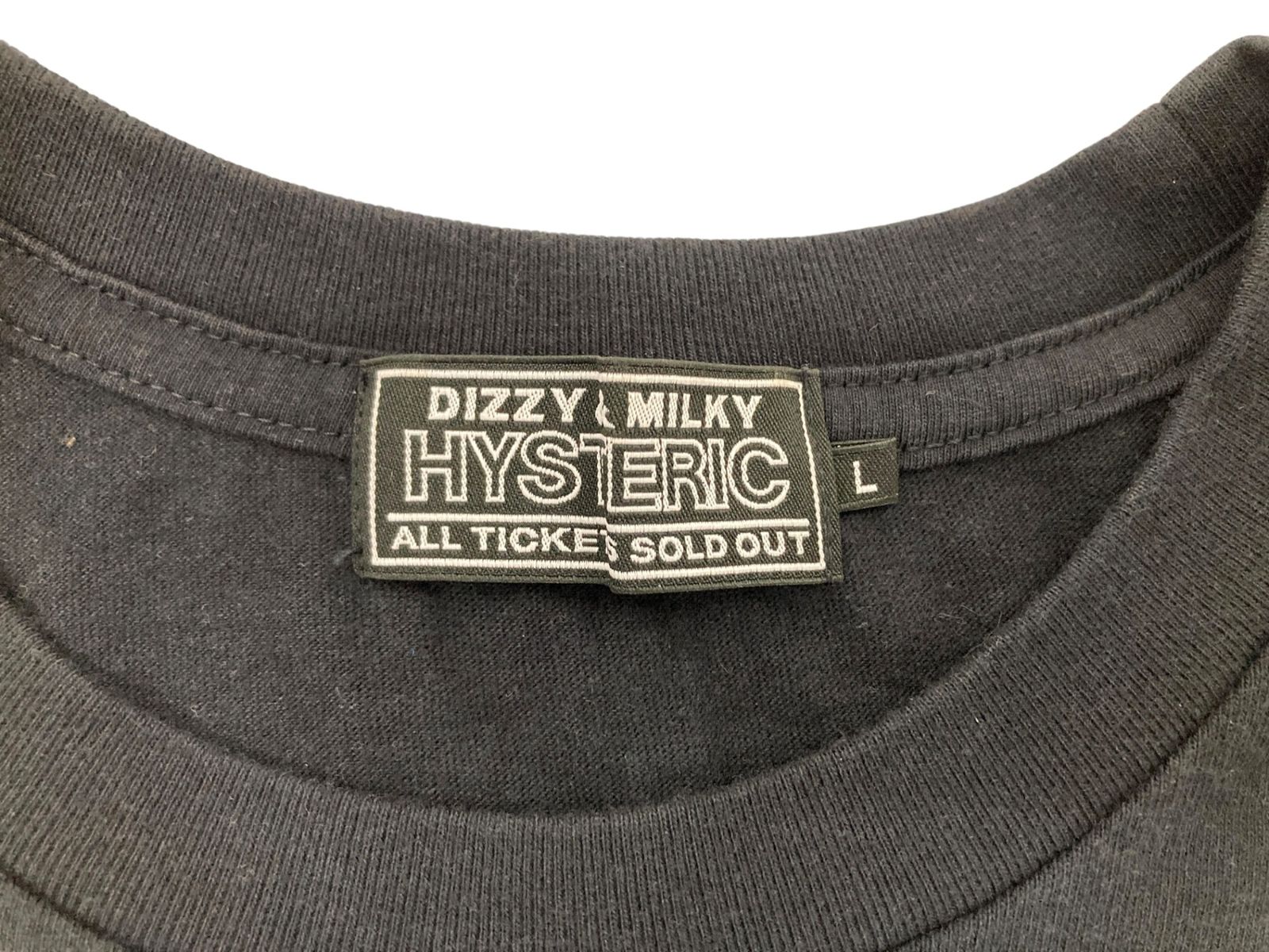 HYSTERIC GLAMOUR MAJOR WORLD TOUR ノースリーブ HYSTERIC GLAMOUR（ヒステリックグラマー）の「MAJOR WORLD TOUR