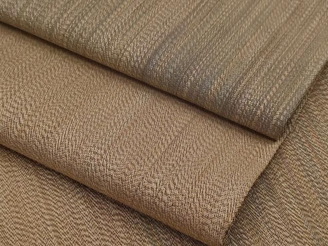 平和屋着物▽本場縞大島紬 単衣 縞 正絹 逸品 CAAV3688dy