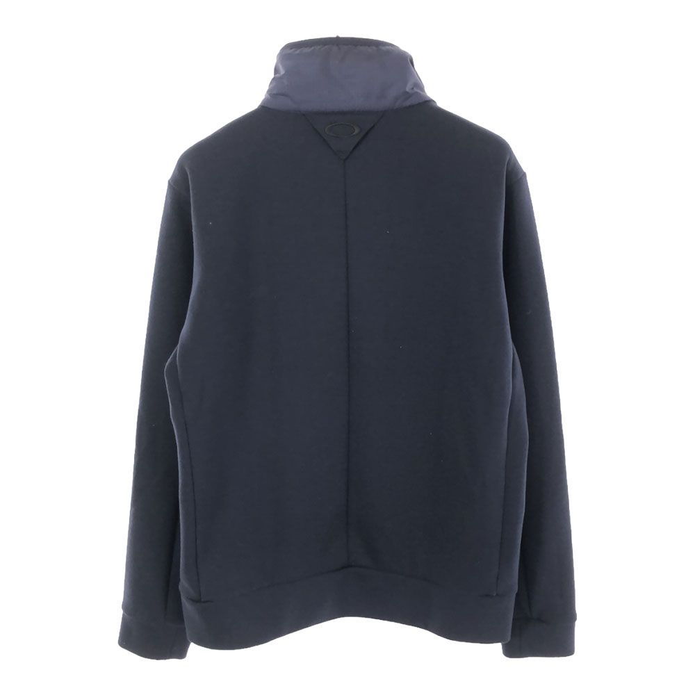 オークリー 長袖 ダブルジップ 中綿ジャケット M ネイビー OAKLEY 異  