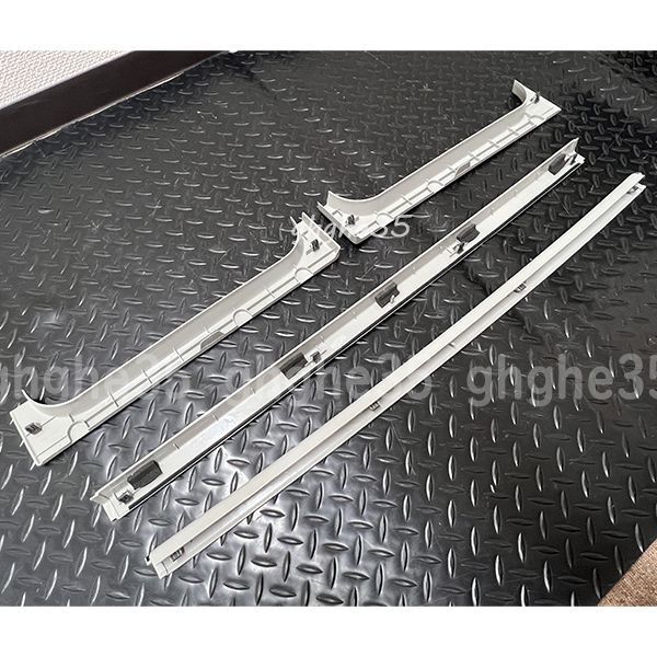 トヨタ 純正 70 ランクル HZJ 76 サンルーフ スライディング ルーフ ガーニッシュ パネル グレー トリム 4点 セット ホイール hzj マフラー T771