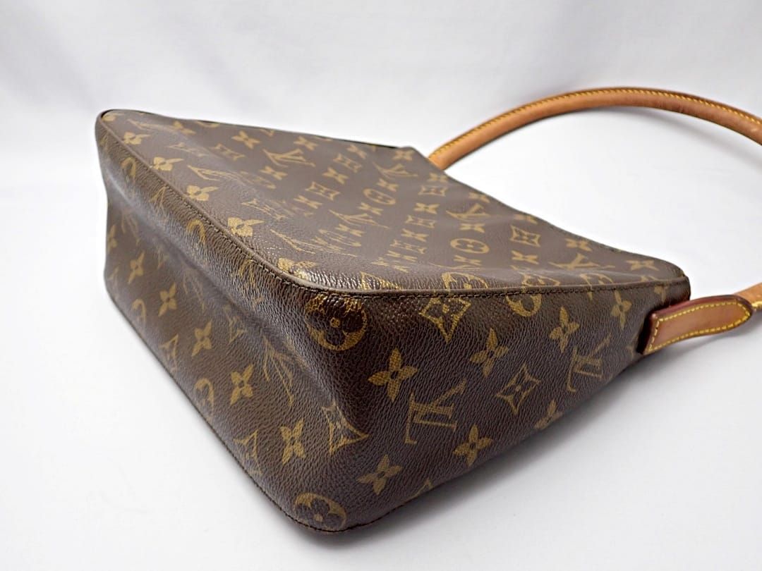 LOUIS VUITTON ルイ ヴィトン モノグラム ショルダーバッグ ルーピング