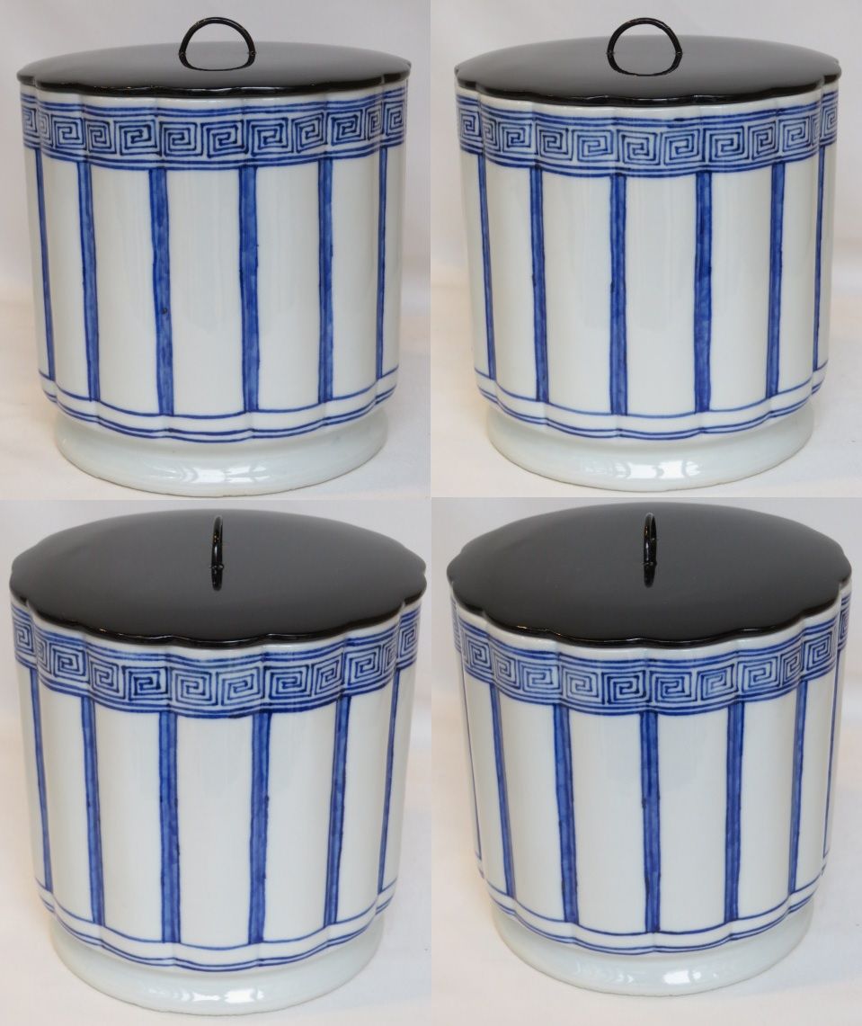 九谷焼 昧渓窯 矢口永寿 水指 桶皮水指 共箱 茶道具 九谷焼 昧渓窯