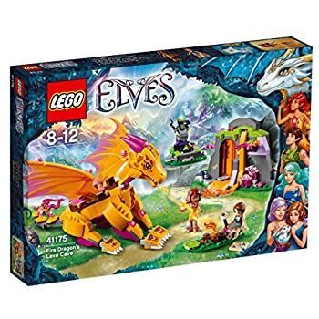 【中古】(未使用･未開封品)レゴ (LEGO) エルフ 火のドラゴンの溶岩洞窟 41175
