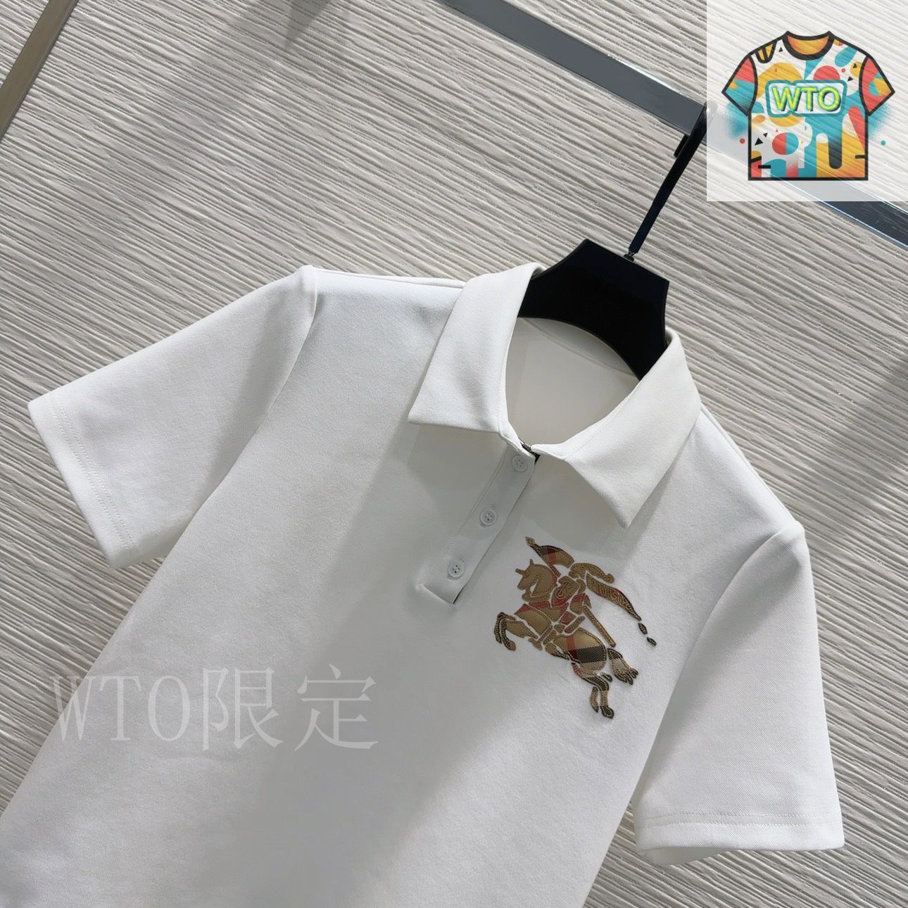 今日特価】バーバリー 25SS ポロシャツ＋ショーツ セット01-1