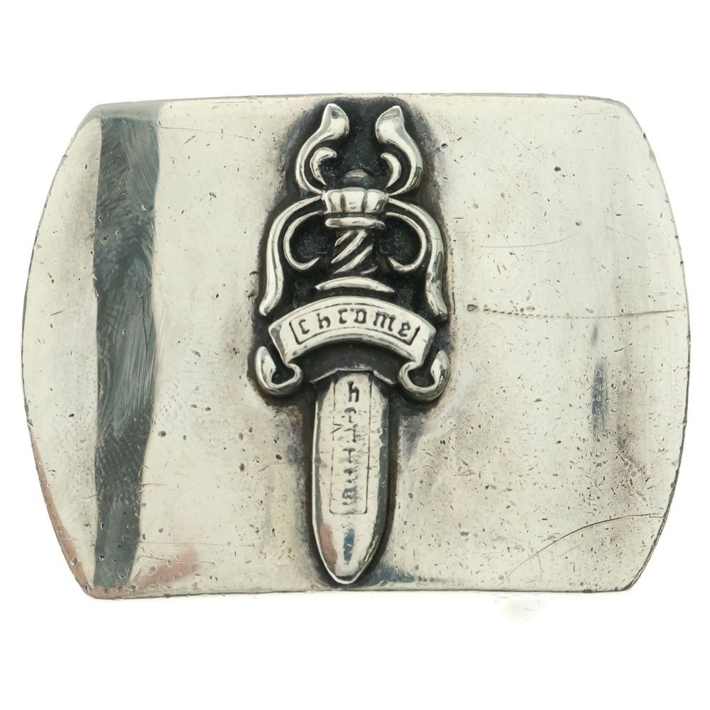 CHROME HEARTS クロムハーツ BUCKL MIL DGR ミリタリーレイズドダガー シルバーバックル