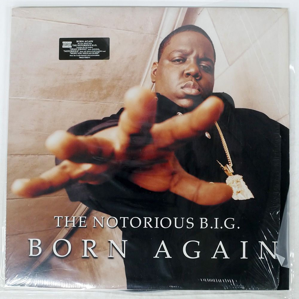 US盤 NOTORIOUS B.I.G.|BORN AGAIN|BAD BOY ENTERTAINMENT 78612730231 LP