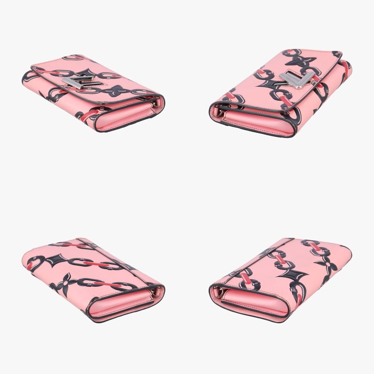 ルイヴィトンLouis Vuittonポルトフォイユ ツイストピンクXレッドXブラックエピM67227SP0136 DECORATOM_COM_BR