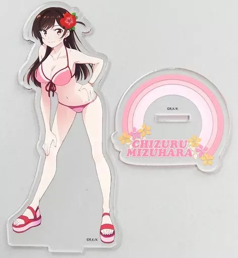 アクリルスタンド アクリルパネル 水原千鶴 アクリルスタンド 彼女 お借りします サマーフェア in アニメイト