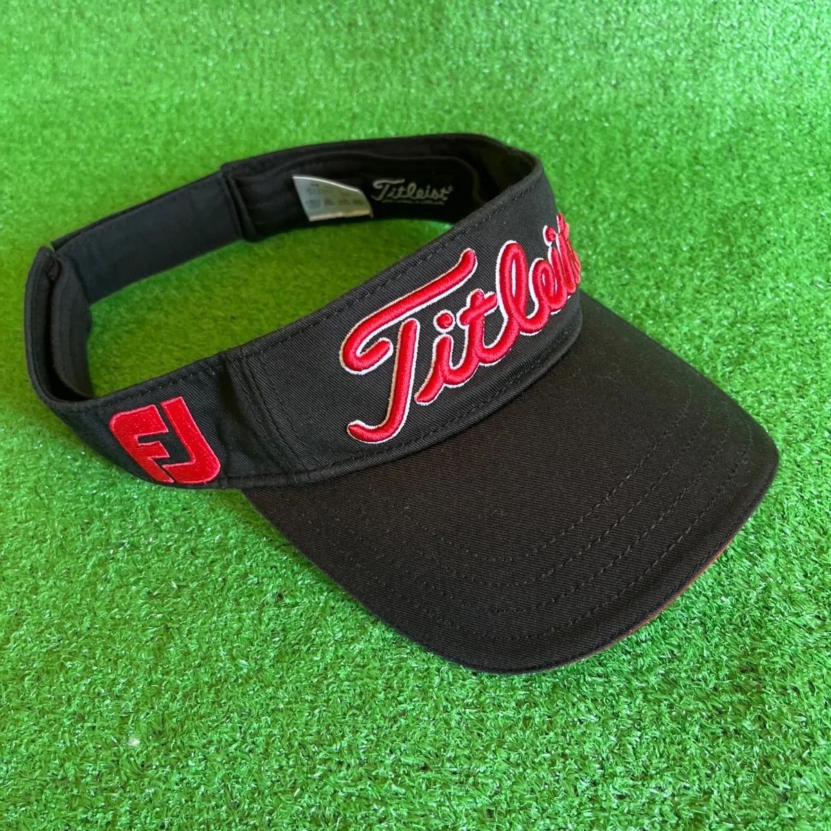 Titleist タイトリスト ロゴ刺繍 ワッペン コットン混 速乾性