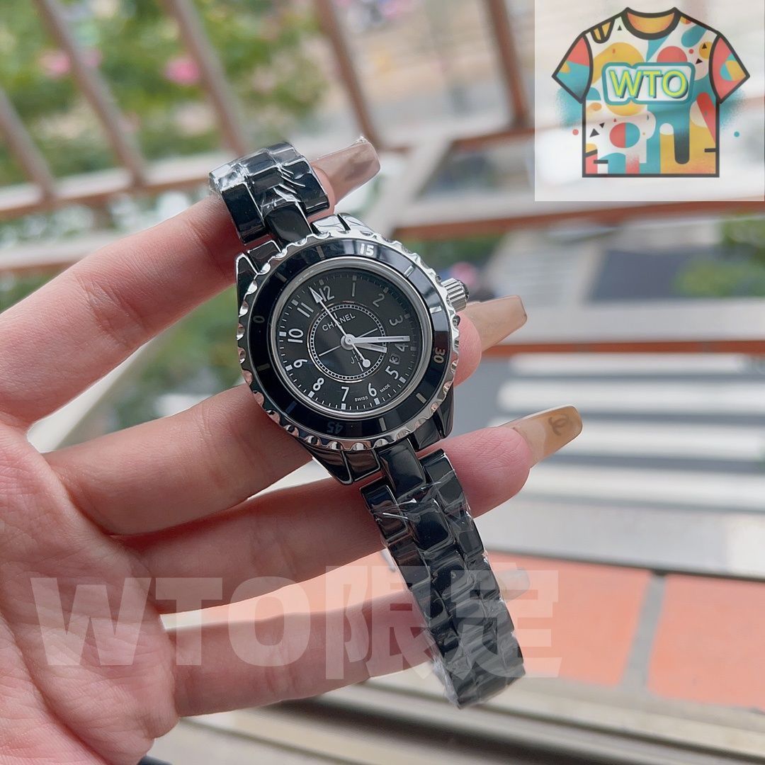 Chanel] J12 クオーツレディースウォッチ - 専用ケース・カード