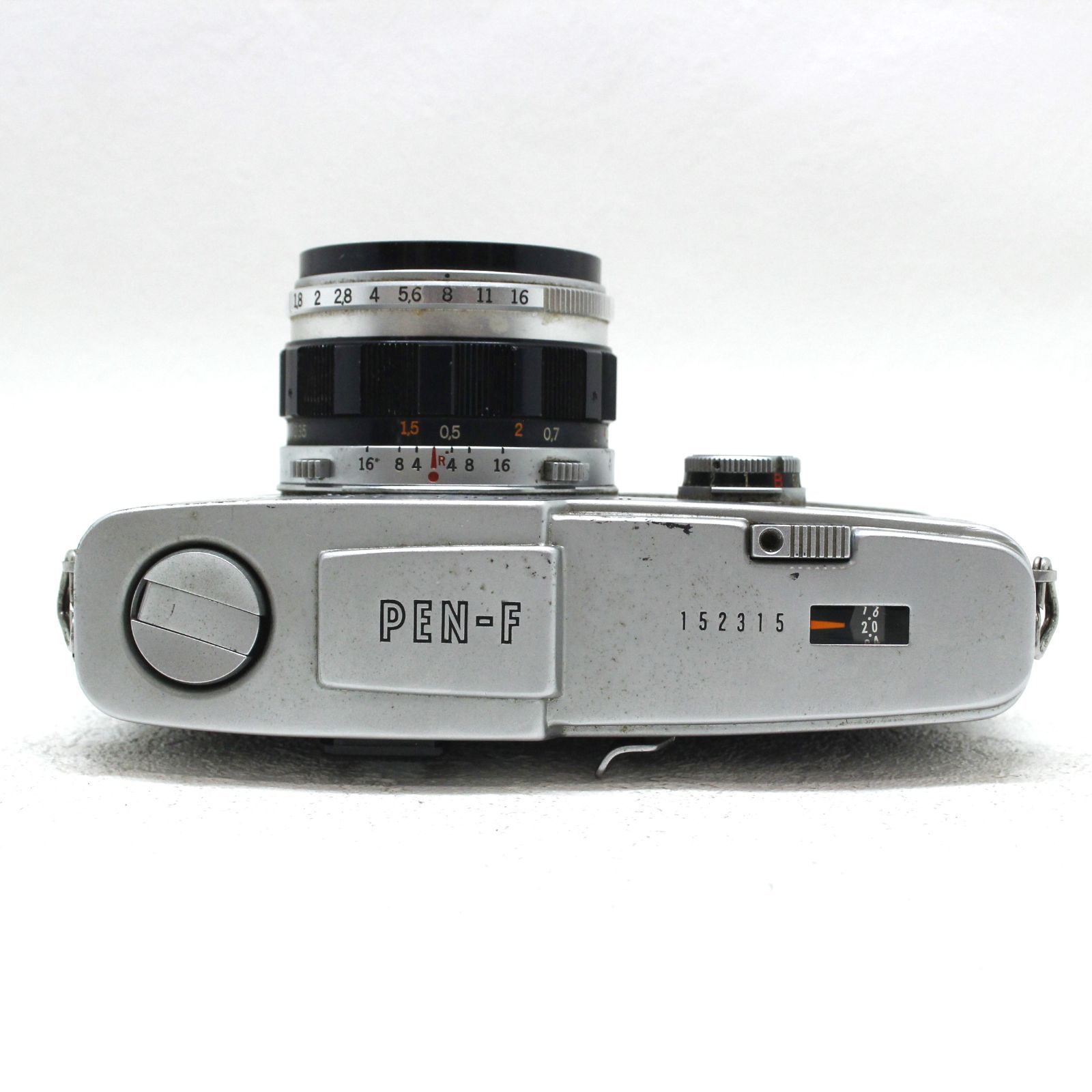 OLYMPUS PEN-F+Auto38/1.8　ジャンク品 ジャンク品】OLYMPUS PEN-F / OLYMPUS F.ZUIKO AUTO-S 38mm F1.8