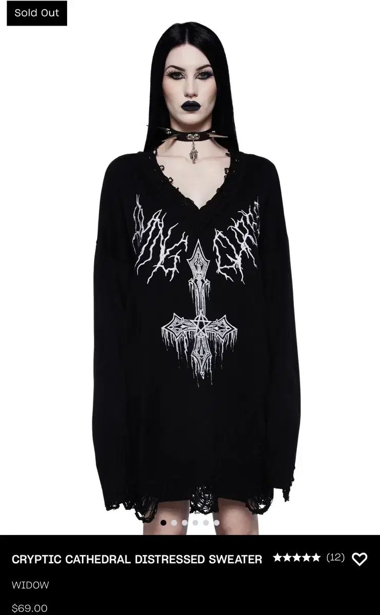 ドールスキル Widow Long Sleeve Graphic