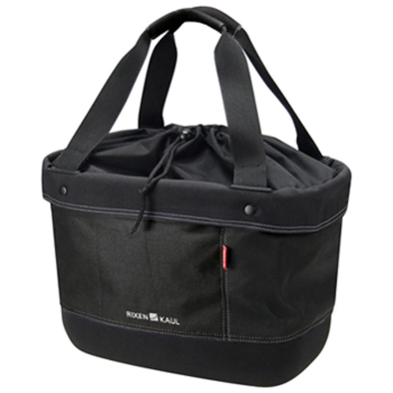RIXEN-KAUL リクセンカウル ショッパーアリンゴ 買い物カゴ フロントバッグ サイクル|自転車 ブラック 17L