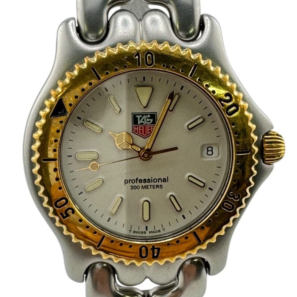 ５％OFF フォロワークーポン TAG HEUER タグホイヤー S95.806 プロフェッショナル S95.806 クォーツ 腕時計 時計 ウォッチ ベルト かわいい ブランド アナログ デジタル シルバー メンズ おすすめ 人気