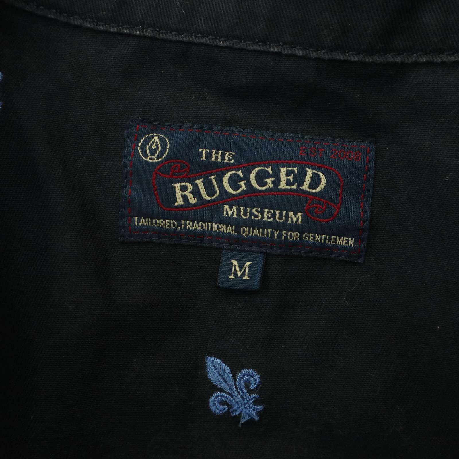 THE RUGGED MUSEUM ラギッドミュージアム 通年☆ 刺繍 総柄 コットン 