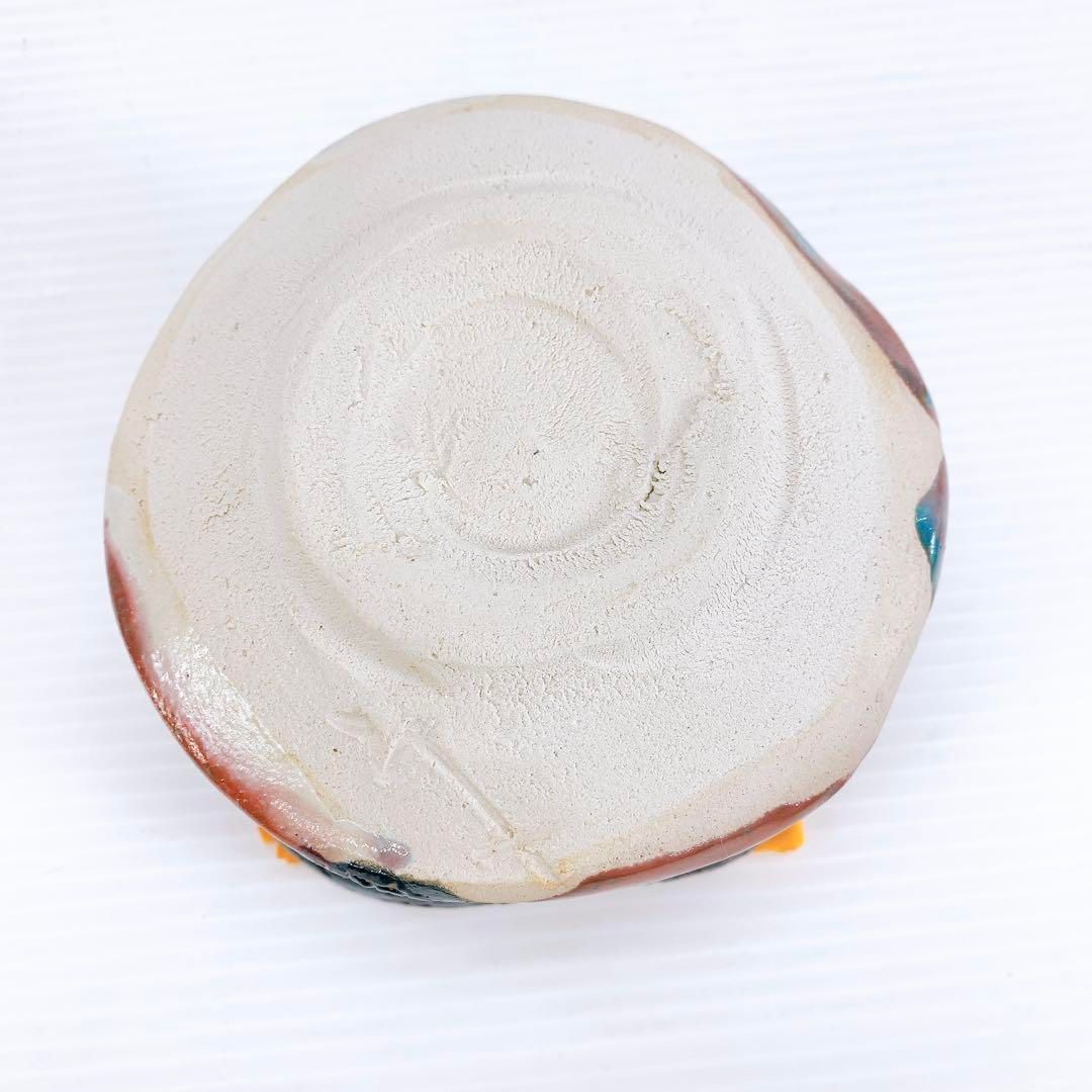 中村 康平 作 黒織部 茶碗 共箱 共布 栞 本物保証 工芸品 - メルカリ