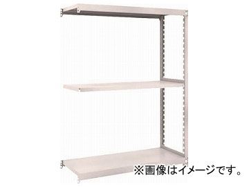 トラスコ中山 M2型軽中量棚 1760×300×H1500 3段 連結 ネオグレ M2-5633B NG(7800924)