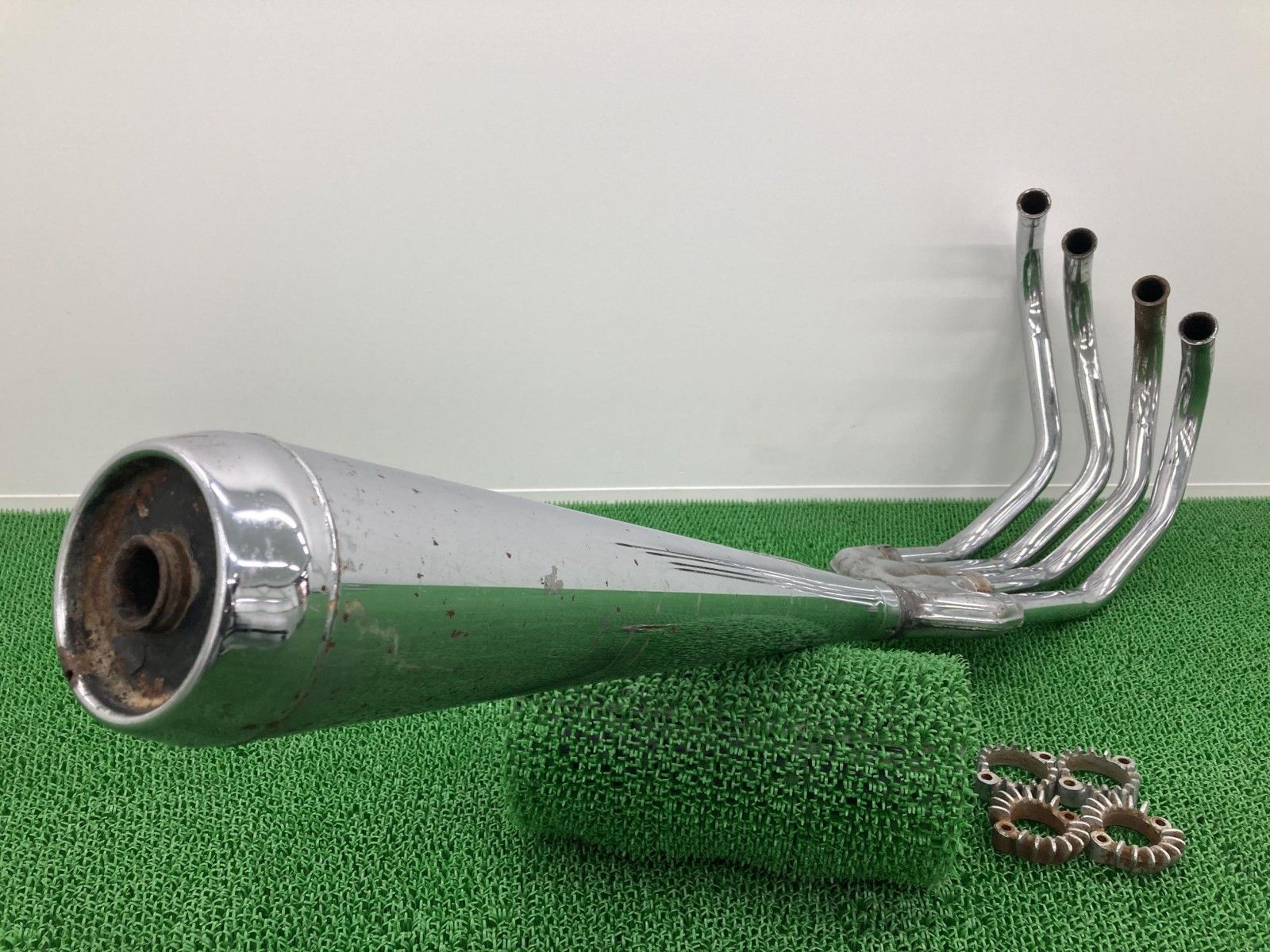 CB400FOUR マフラーフランジ ホンダ 純正 中古 バイク 部品 旧Four