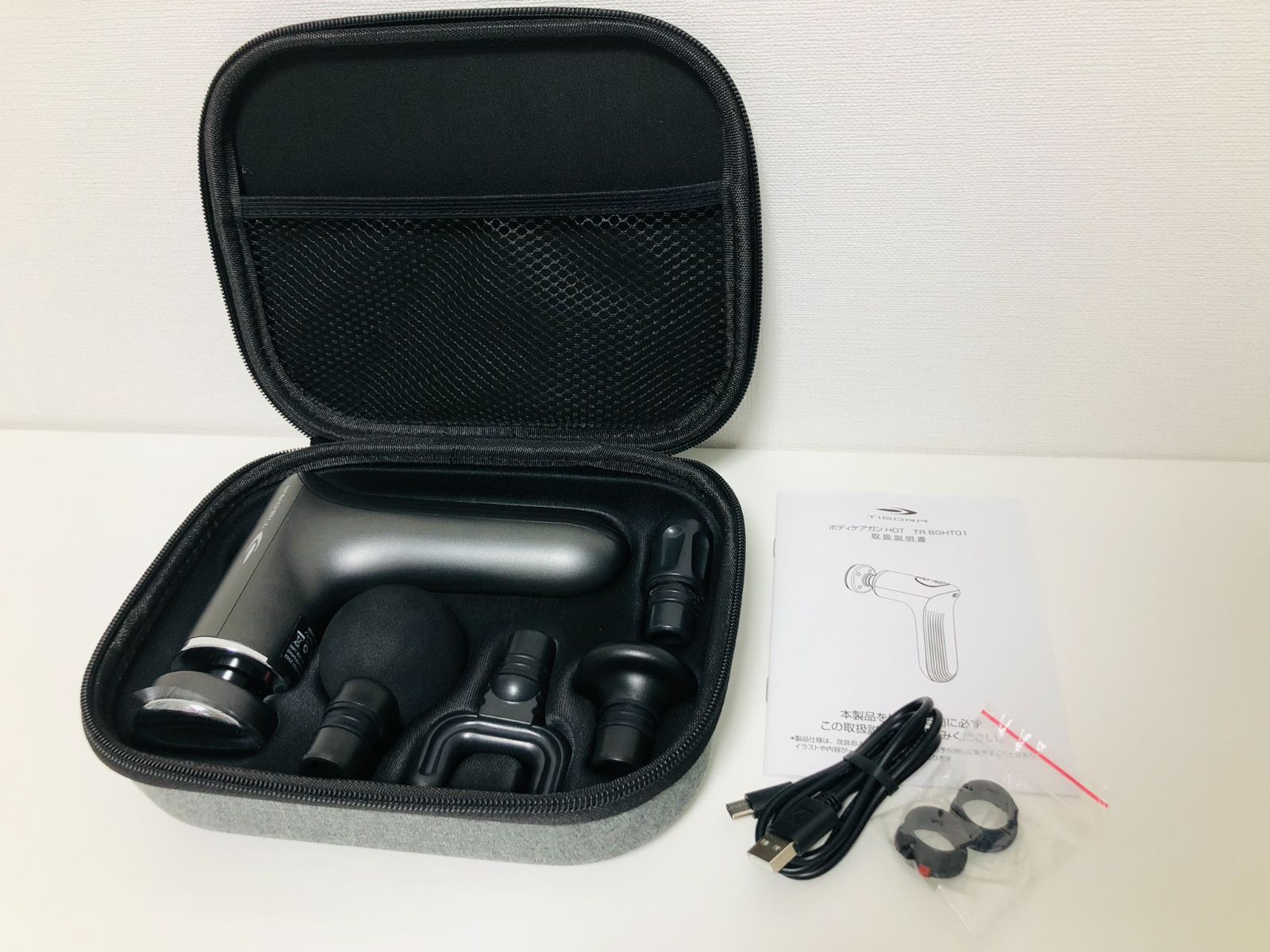 TIGORA BODY CARE GUN 温熱マッサージガン Amazon.co.jp: TIGORA(ティゴラ) フィットネス小物 ボディケア