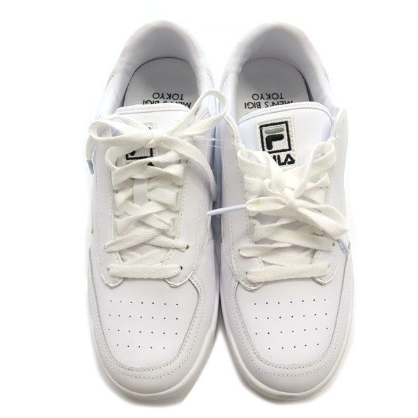 フィラ別注 メンズビギ スニーカー 28 ホワイト FILA MEN'S BIGI