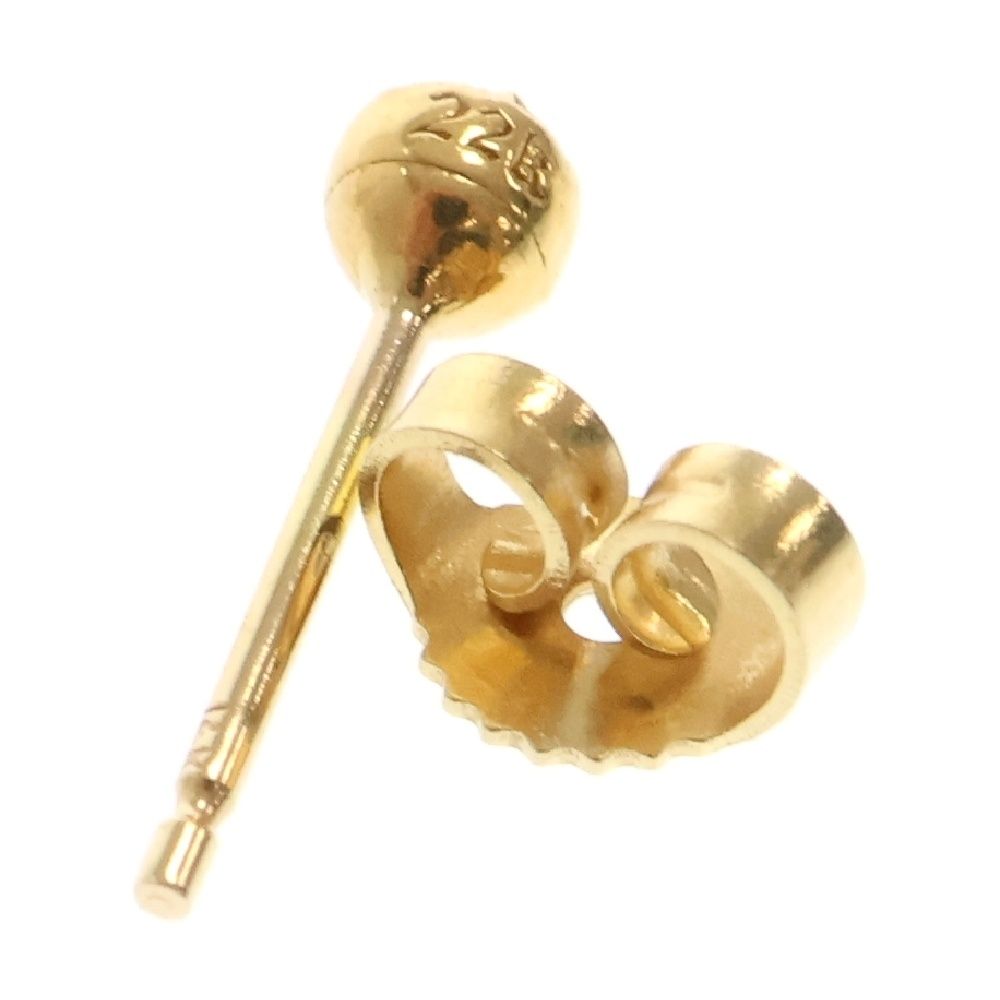 CHROME HEARTS (クロムハーツ) 22K STUD CRS BALL MINI ミニ CHROME HEARTS (クロムハーツ) 22K STUD CRS BALL MINI ミニ