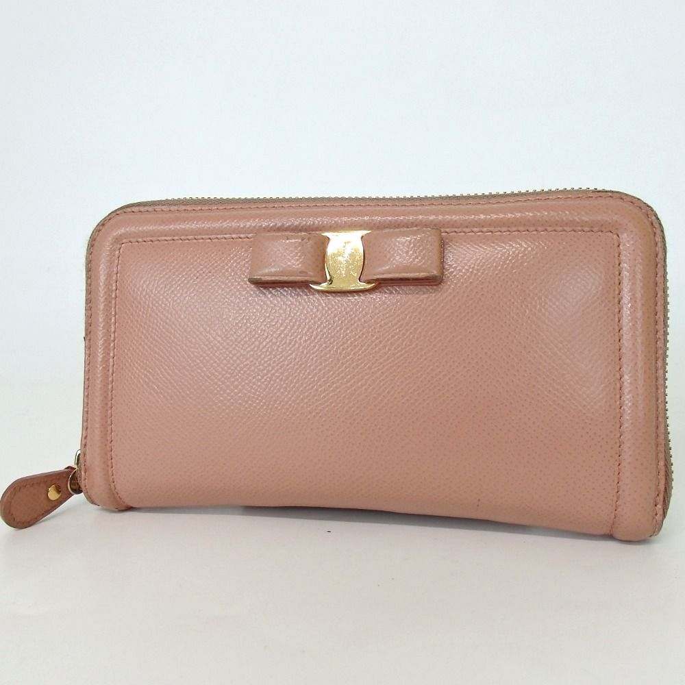 Salvatore Ferragamo サルヴァトーレフェラガモ 長財布 ヴァラリボン