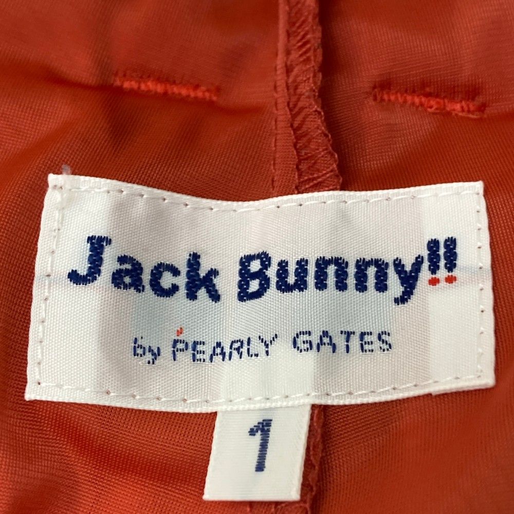 サイズ：1 JACK BUNNY ジャックバニー  インナー付 ストレッチスカート  オレンジ系 [240101432357] ゴルフウェア レディース ストスト サイズ：1 JACK BUNNY ジャックバニー インナー付 ストレッチ