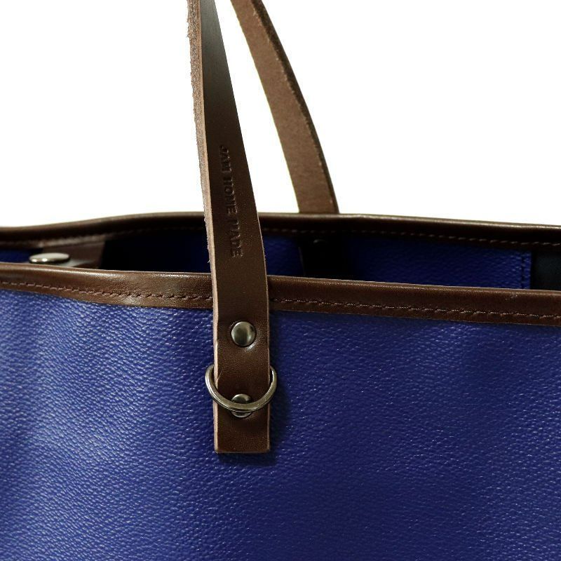 JAM HOME MADE ブラックライドトートバック M -ネイビー 鞄 - メルカリ