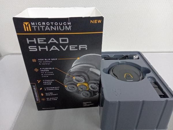 【未使用品】microtouch  titanium  ヘッドシェーバー