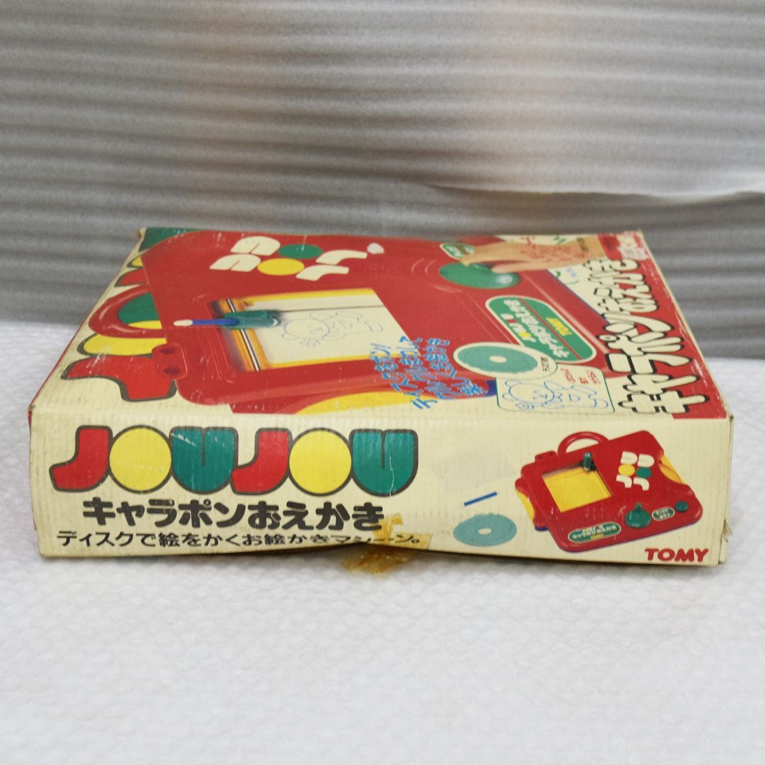 新品　トミー　キャラポンおえかき　ジョジョ　レトロ玩具　キッズ　当時物　知育 新品 トミー キャラポンおえかき ジョジョ レトロ玩具 キッズ