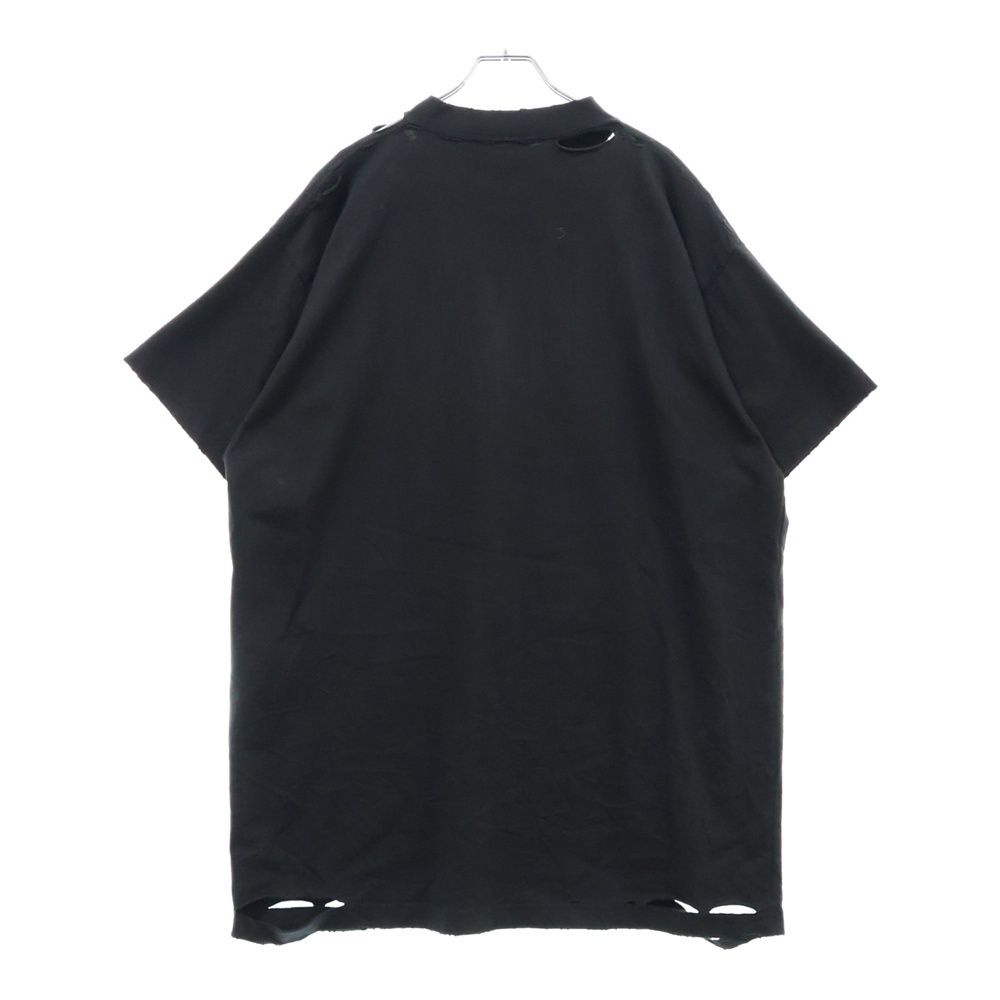 BALENCIAGA PRANET EARTH ダメージ加工 Tシャツ BALENCIAGA PRANET EARTH ダメージ加工 Tシャツ - メルカリ