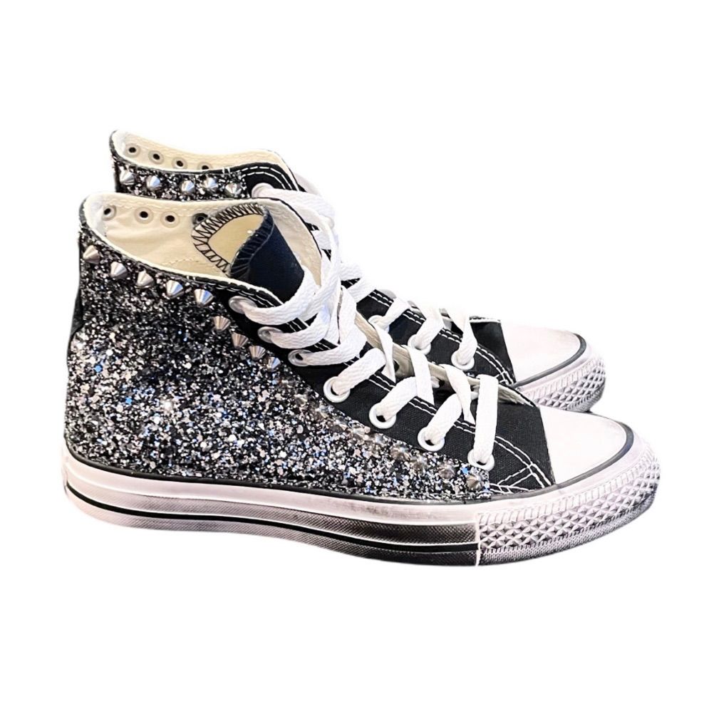 展示品】 CONVERSE コンバース ハイカットスニーカー スタッズ