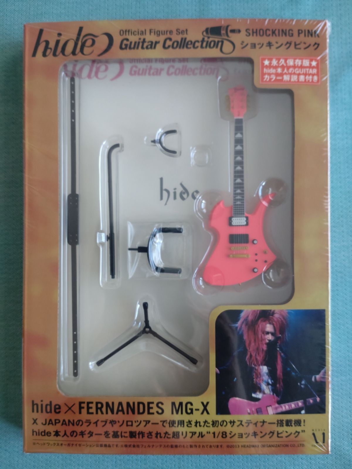 Burny　ショッキングピンク randyguitarsさん作成　hide Burny ショッキングピンク randyguitarsさん作成 hide