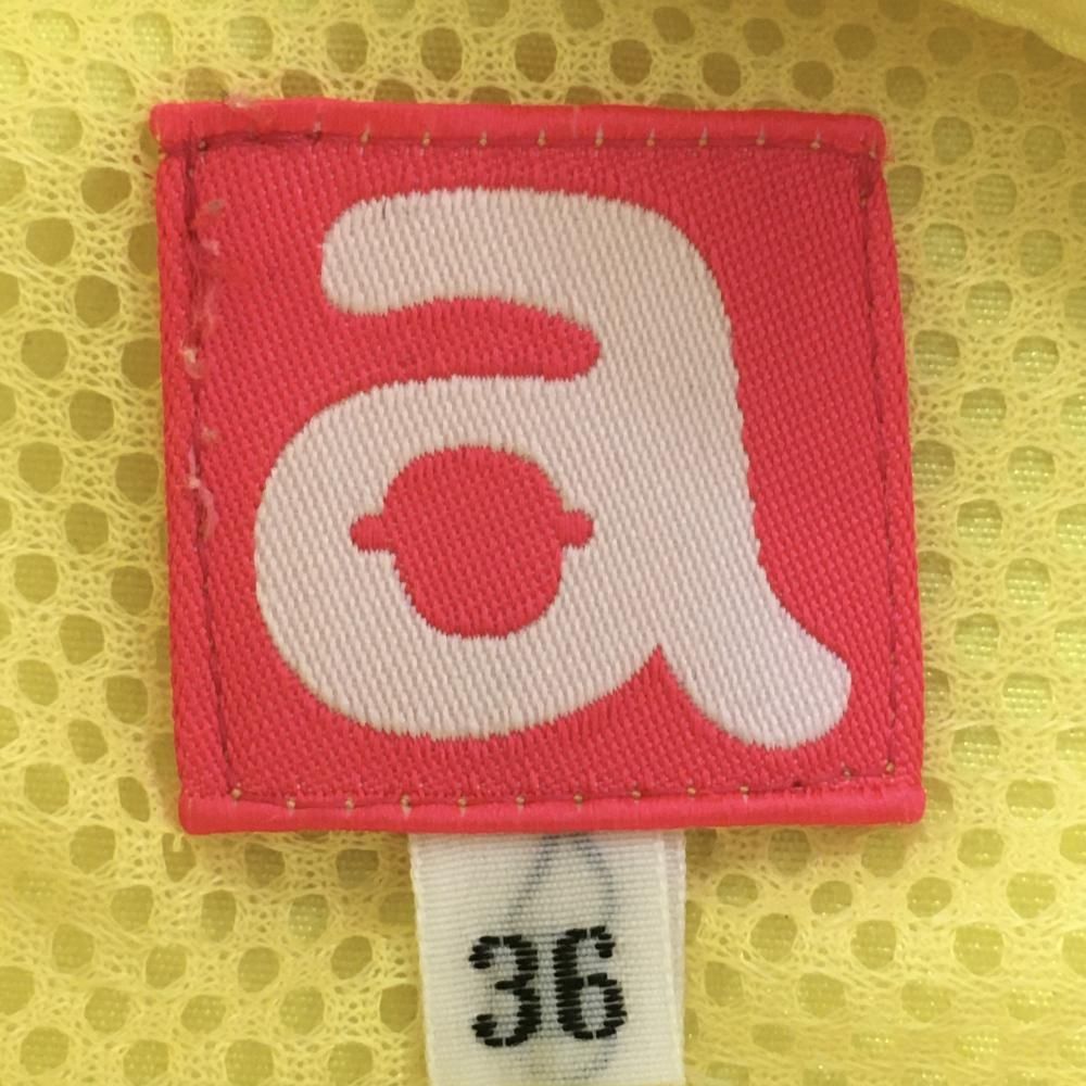 アルチビオ ジャケット イエロー×ライトブラウン 裾ドローコード レディース 36 S ゴルフウェア archivio LLC-HASEGAWATOSO_COM