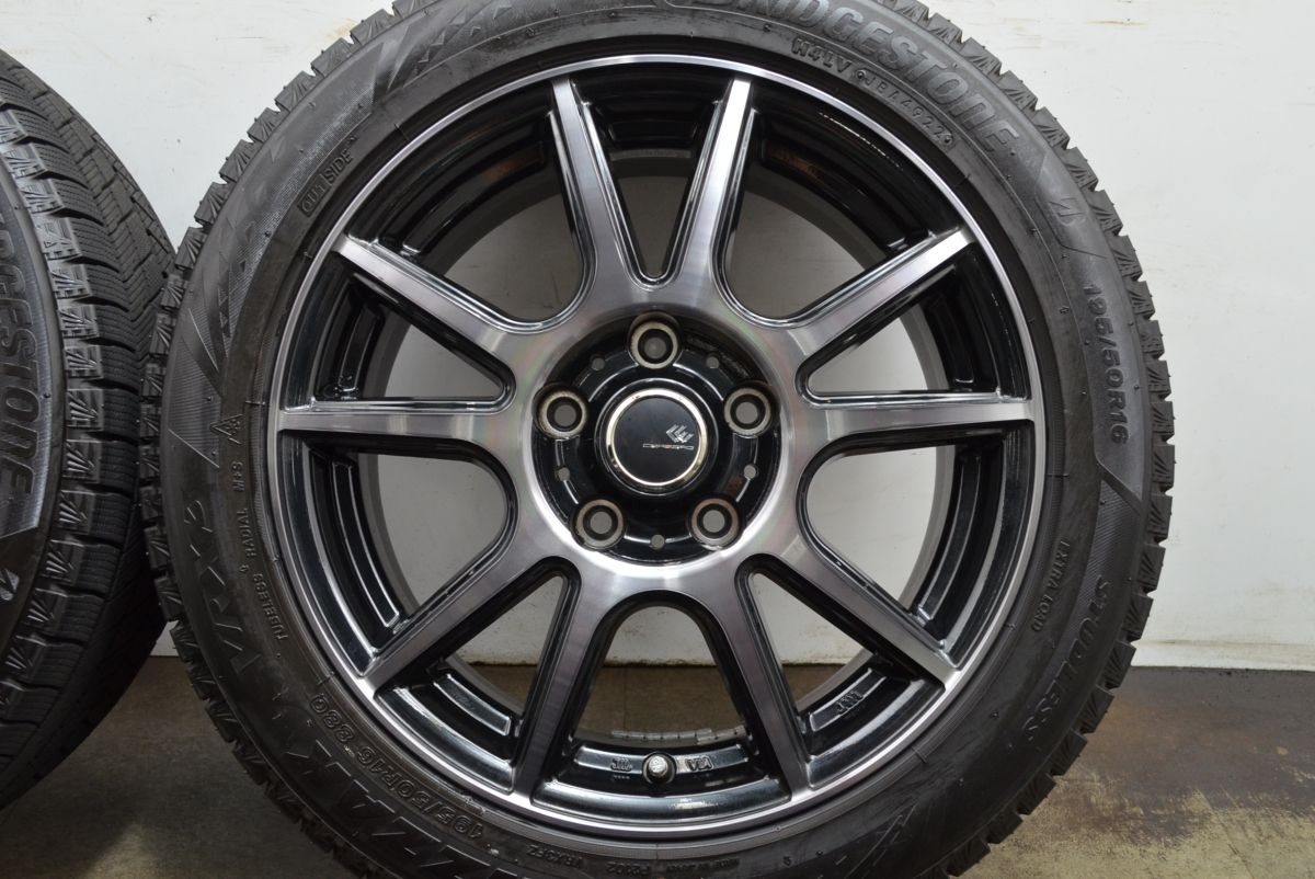 バリ溝 セレブロ 16in 6.5J 48 PCD114.3 ブリヂストン ブリザック VRX3 195 50R16 ロードスター スイフトスポーツ 交換用 FFCRYSTALESIA_COM