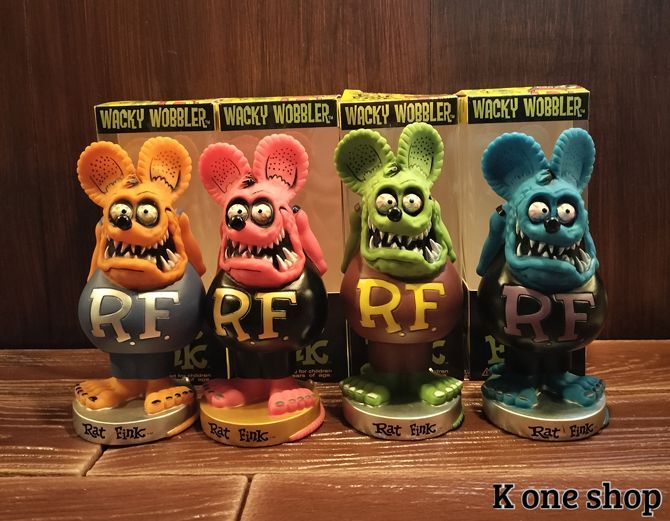 ラットフィンク ボビングヘッドフィギュア 8体セット  rat fink