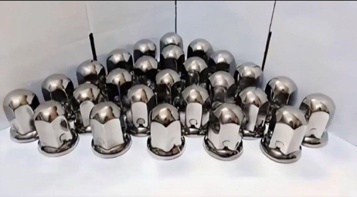 ナットキャップ33mm★ステンレス製上品な鏡磨き★ISO規格33mm各種★64個 ナットキャップ33mm☆ステンレス製上品な鏡磨き☆ISO規格33mm
