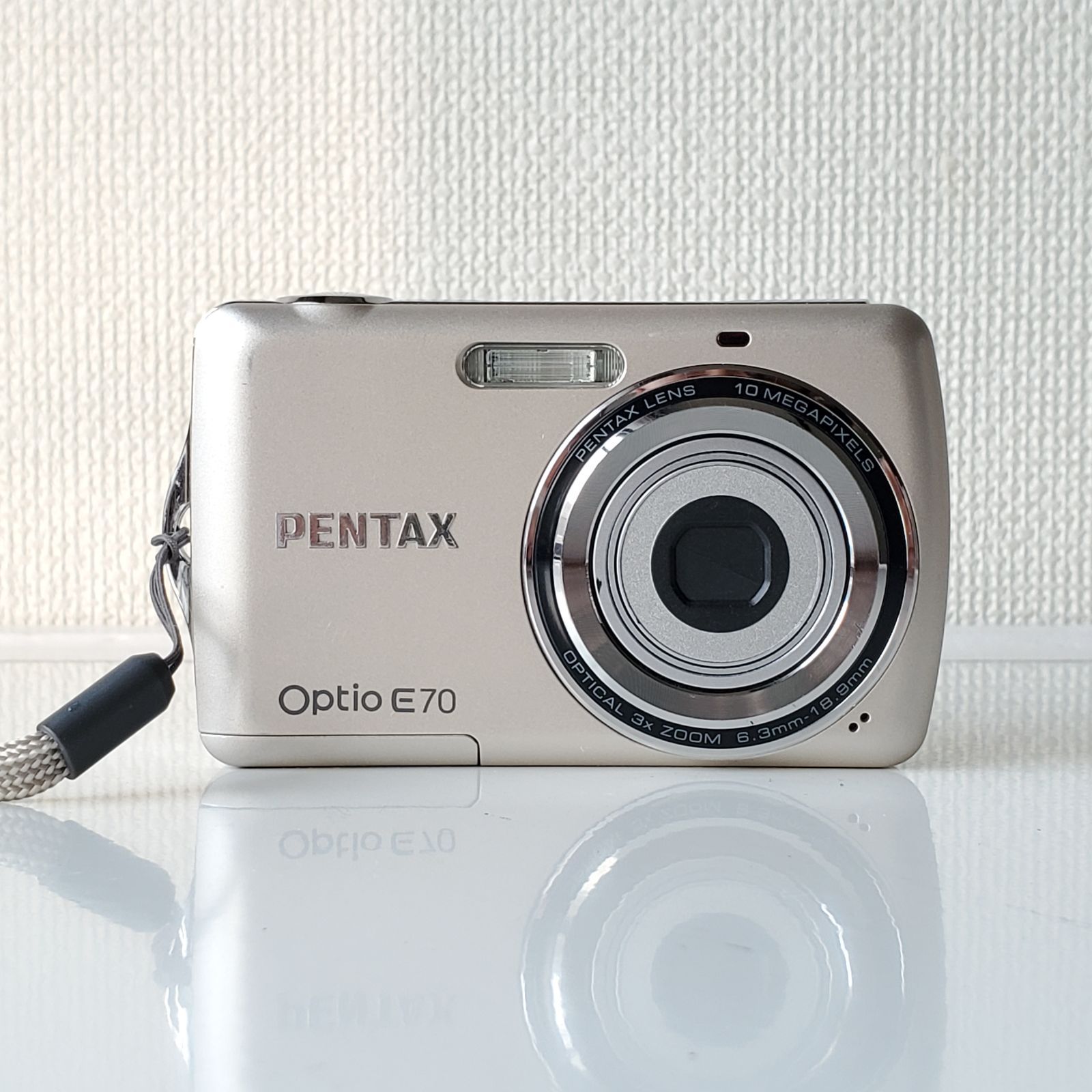 通電・基本動作確認 ペンタックス Pentax Optio E70 オプティオE70 