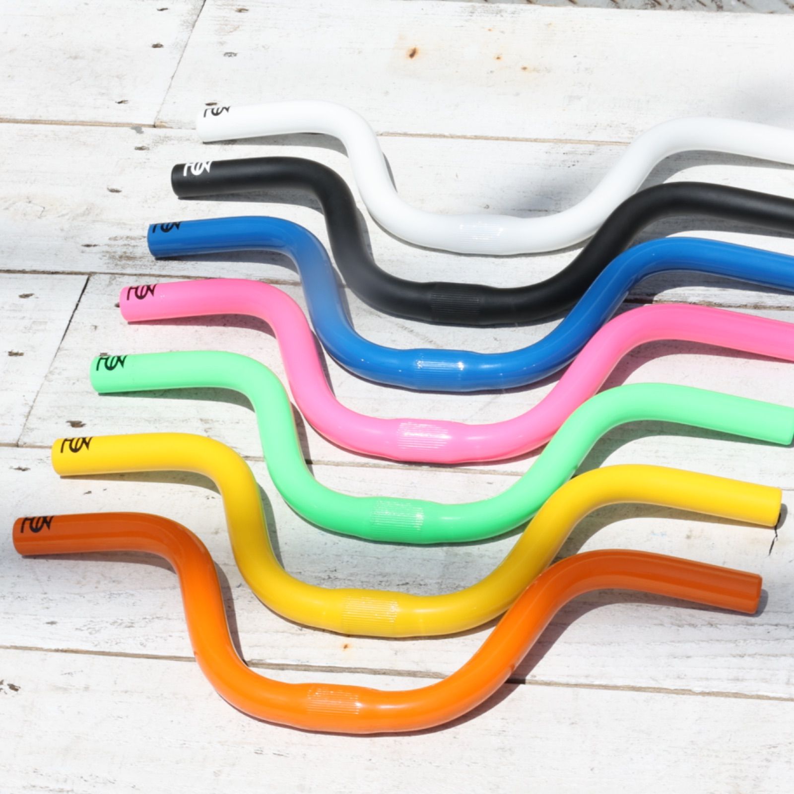 新品】FUN ショートアップライザーハンドル ピストバイク 自転車