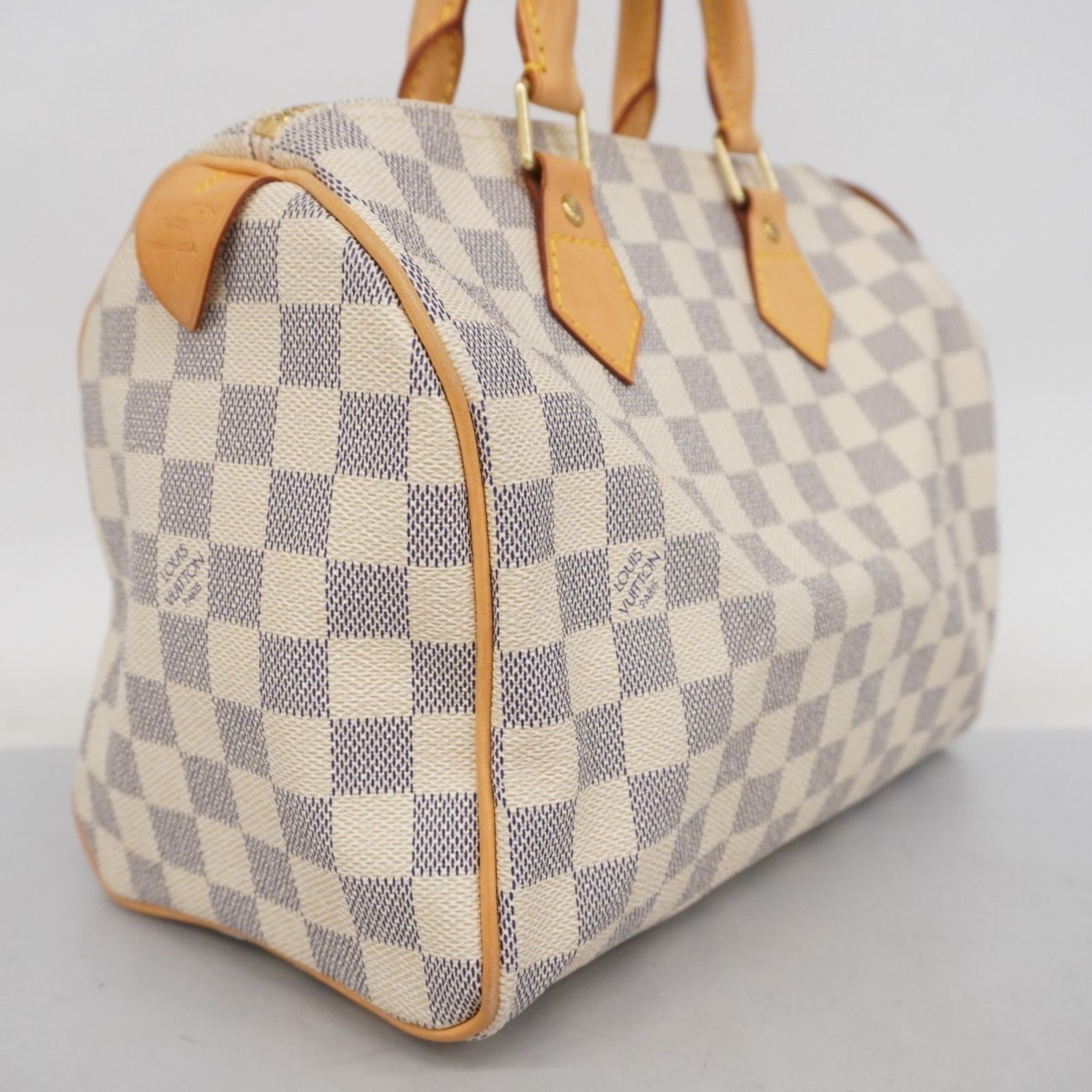 本物 LOUIS VUITTON スピーディ 25 N41534 ダミエ アズール