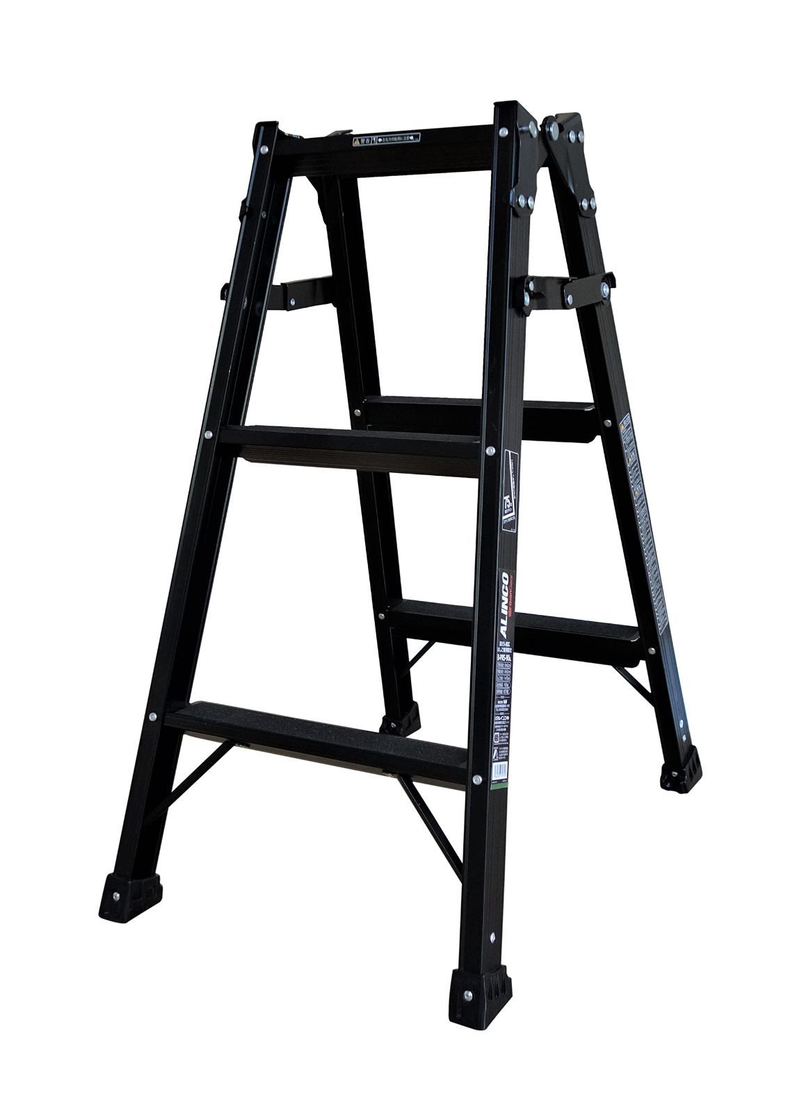 数量 GranGear x アルインコ コラボ商品 アルインコ のブラック塗装 すべり止め付 PRS-90WA ブラック BPRS-90 はしご兼用脚立