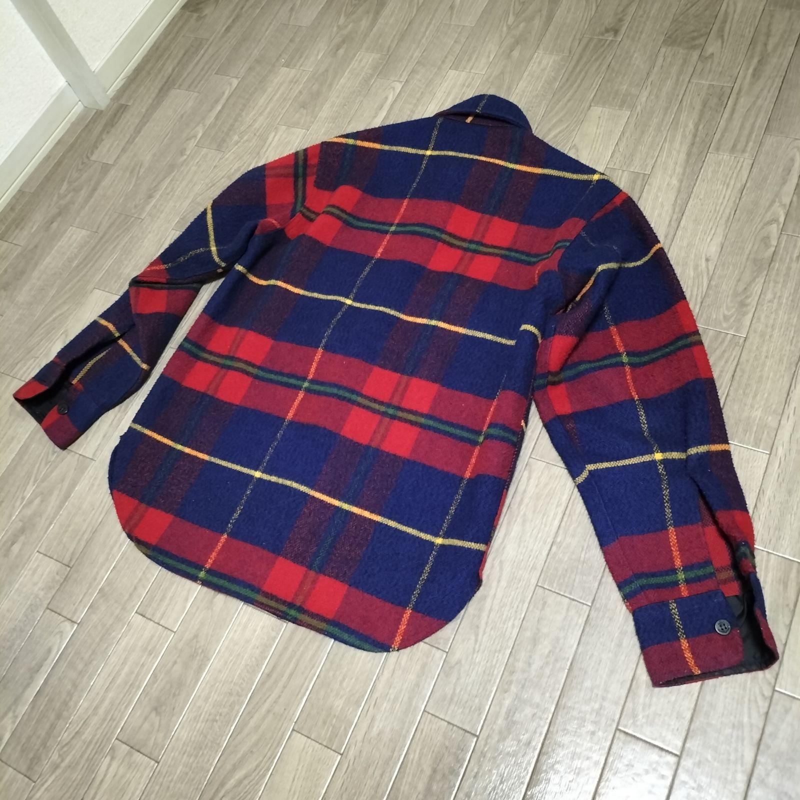 綺麗☆70s 80s JCPenney ジャケット ウールシャツ フランネル