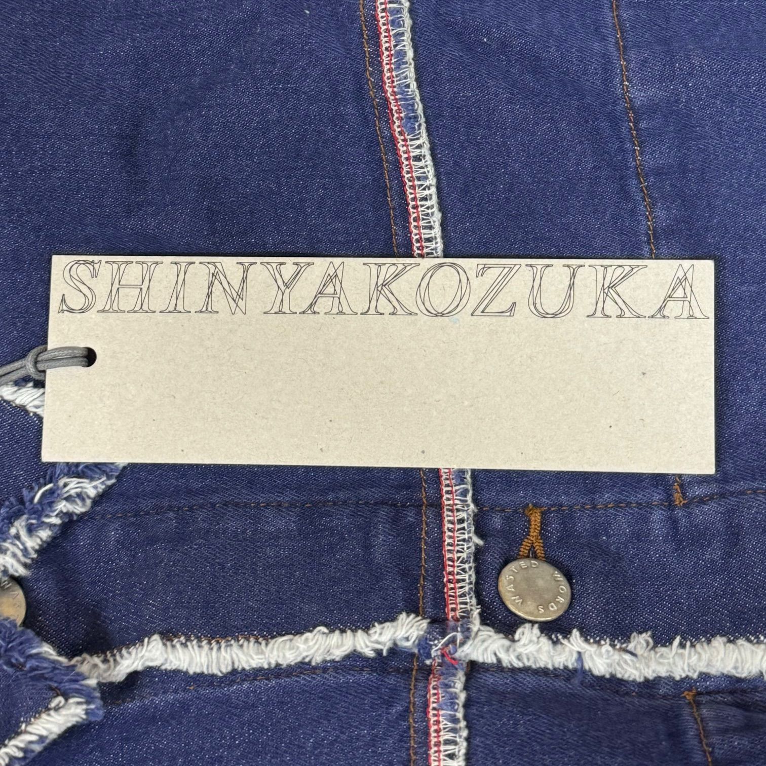 新品 SHINYAKOZUKA 23SS BRECHED SLIT TRUCKER ブリーチ スリット