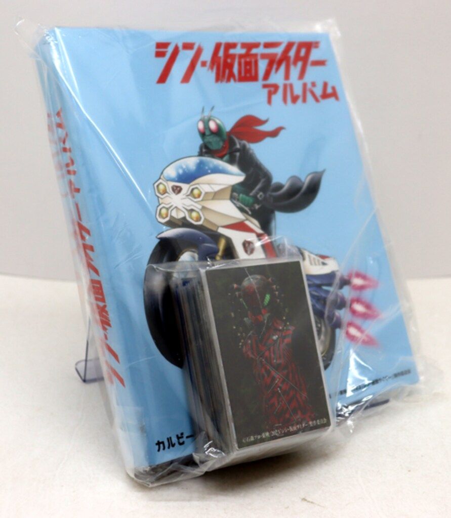カルビー シン 仮面ライダーカード チップス シン 仮面ライダー カードアルバム セット