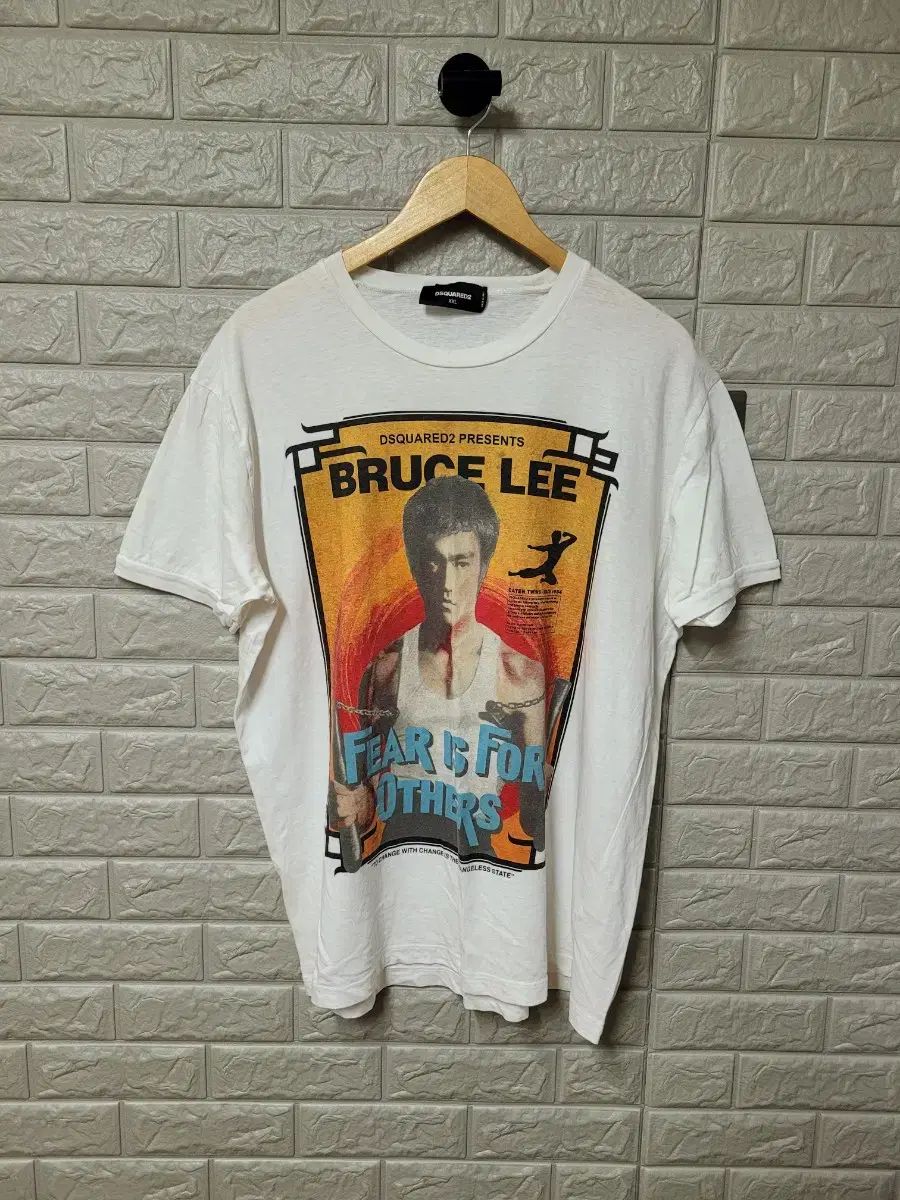 DSQUARED(ディースクエアード) 2 ブルース・リー 半袖Tシャツ