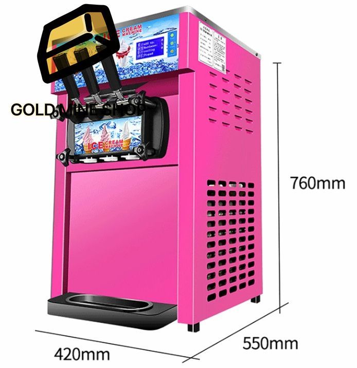 業務用アイスクリームマシン 1200W