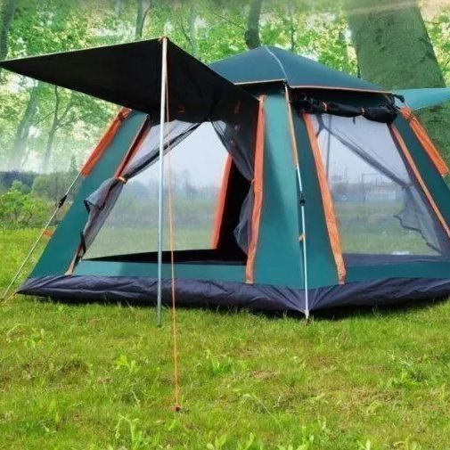 新入荷 テント キャンプ用品 大型テント 4-5人用 ヤー アウトドア レジャー用品 ファミリーラージテントスペース