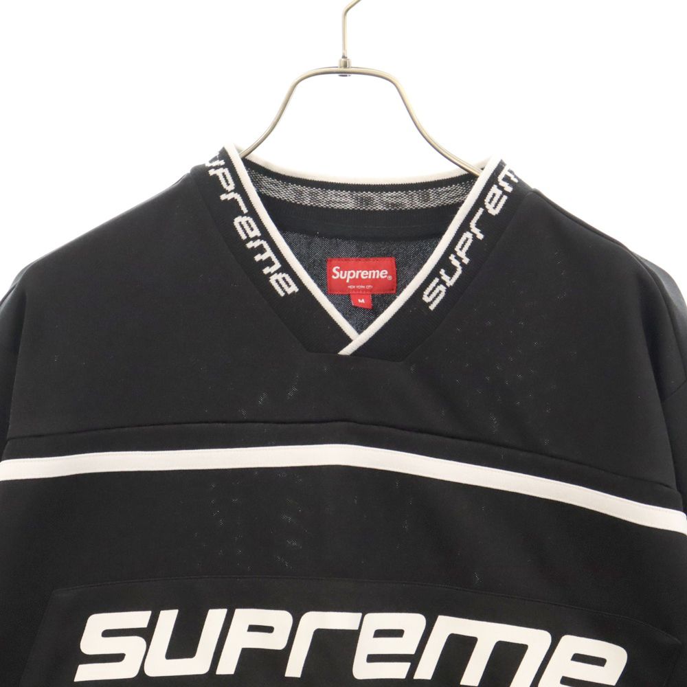 SUPREME (シュプリーム) 18AW Warm Up Hockey Jersey ロゴプリント 